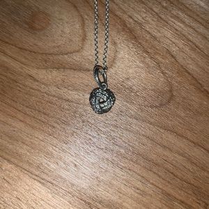 Pandora chain & charm necklace